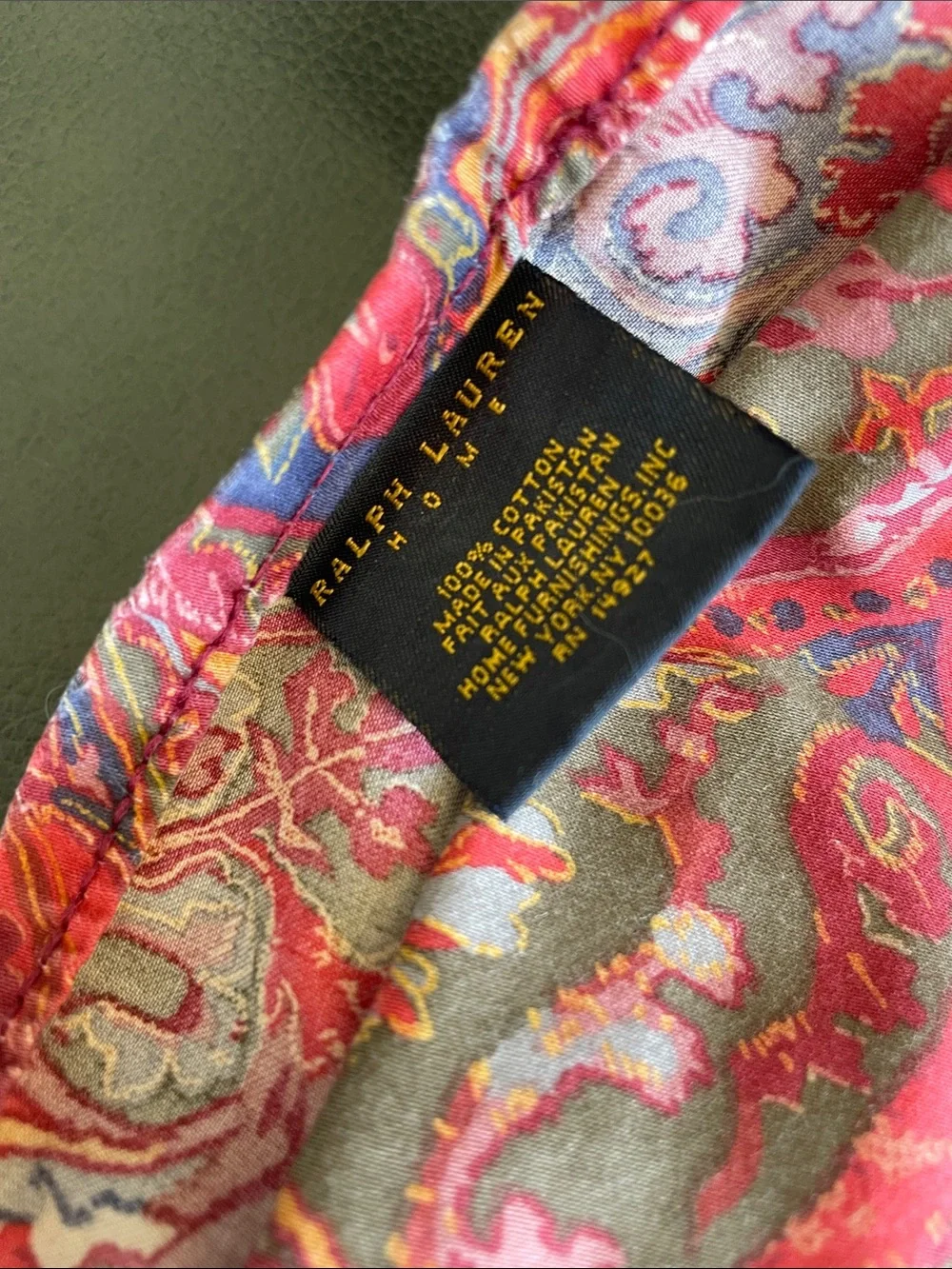 Ralph Lauren Galahad KING flat sheet
